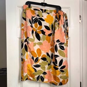 Rachel Zoe Linen skirt, XL